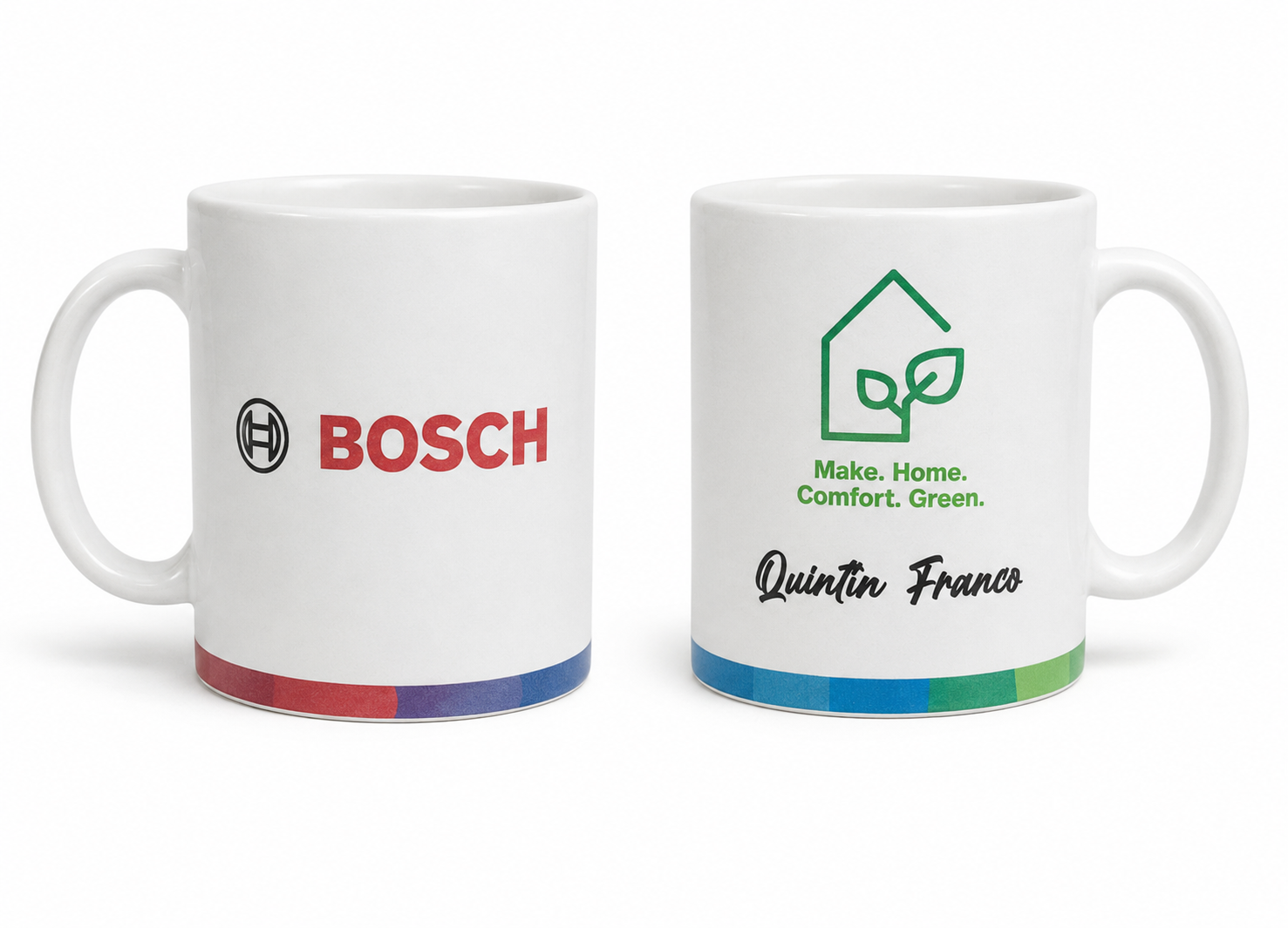 Serigrafía en termos corporativos personalizados con logo